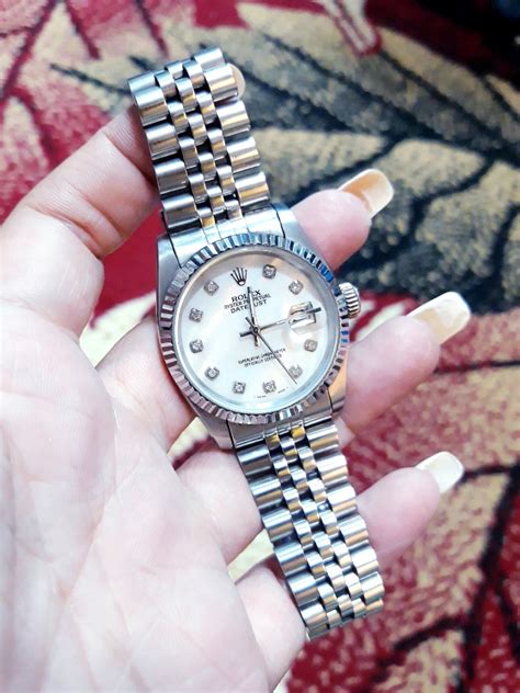 rolex watch with japanese movement.